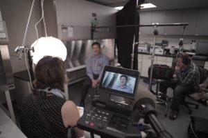 •The Human Trial Production Still (06.22.2016) Director Lisa Hepner interviews Paul Laikind, CEO of ViaCyte at Headquarters in La Jolla